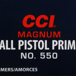 CCI Small Pistol Magnum Primers #550 For Sale