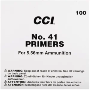 CCI Small Rifle 5.56mm NATO-Spec Military Primers #41