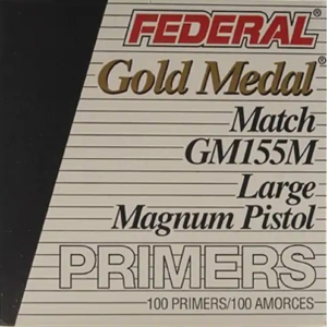 Federal Premium Gold Medal Large Pistol Magnum Match Primers