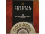 Federal Premium Gold Medal Small Pistol Match Primers #100M