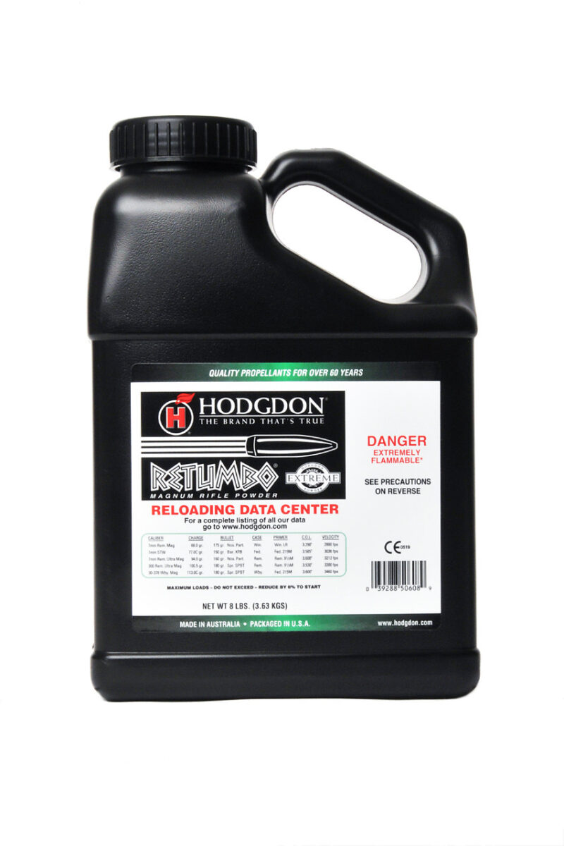 Hodgdon Retumbo Smokeless Gun Powder In Stock